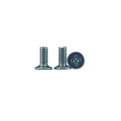 China Pan China Quality Fastener Supplier Hardware Tools M5 M3 M4.8 Countersunk Cross Head Machine Screw for sale