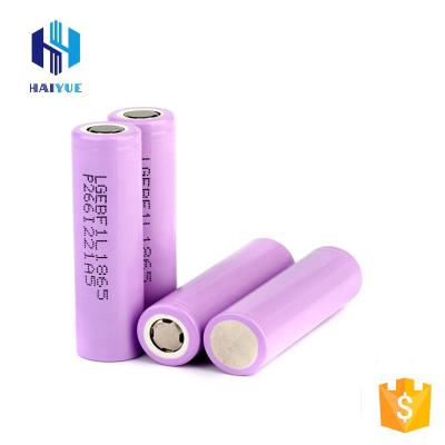 China F1L electronic equipment flashlight treasure 3.7V rechargeable battery 18650 Li-ion rechargeable lithium battery 3350 mah LGABF1L1865 for sale
