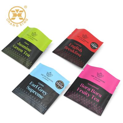 China La hoja de la prueba del olor laminó la bolsita de empaquetado de la bolsita de té amistosa del eco del uso del té verde de la infusión de hierbas en venta