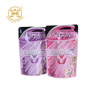 Cina Plastico Stand Up Sigillato Polvere da lavaggio Imballaggio Detergente Lavatorio Detergente Imballaggio Borsa Per Pulizia in vendita