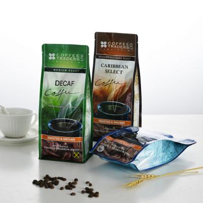 China Bolsos de empaquetado del café de 12 onzas LLDPE en venta