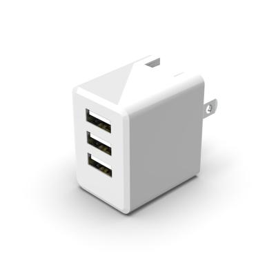 China Cheap Mobile Phone Mobile Phone Charger 3usb High Current Fast Charger 3.6a Suitable For Digital Tablet for sale