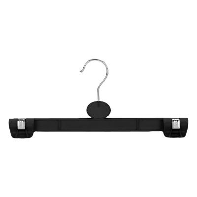 China 2022 Eco-friendly High Quality Plastic Pants Hanger Space Saver For Kids Clothes Display for sale
