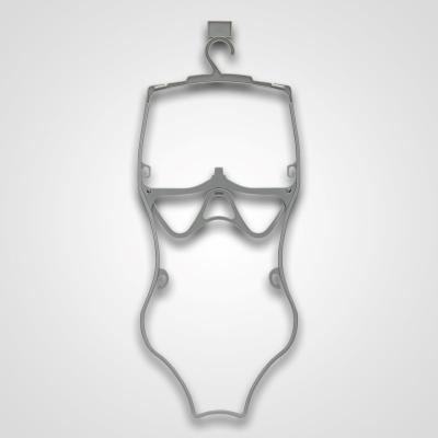 China Eco-friendly High Quality Low Price Swimwear Body Shape Swimsuit Hangers Plastic Ladies for sale
