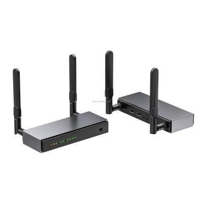 China HD 200m Wireless Transmitter and Receiver 5G/2.4G Support KVM function individual audio and IR control 1 to 4 transmit for sale