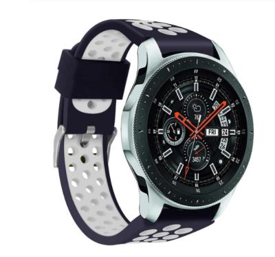 China Stainless Steel Sport Band For Samsung Galaxy Watch 46mm Speed S3 Huawei Watch Replacement Strap Classic Watch Band 22mm for sale