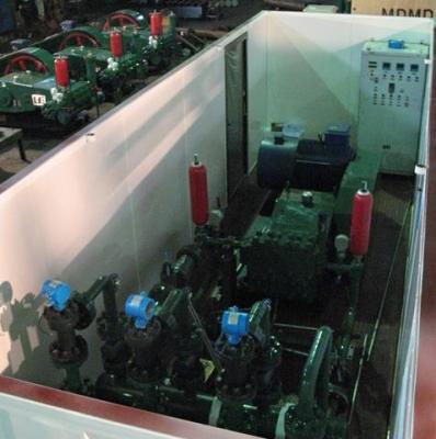 China 37KW, Flow 1-3m³/H, 25Mpa Boosting Pressure, 40Mpa Discharge Pressure Booster Pump For Oil Field Movable Injection for sale