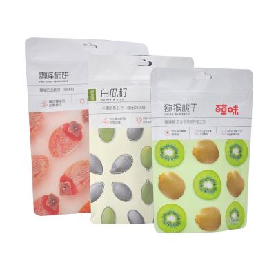 China Moisture Proof Frosted Printed Tote Bags Aluminum Foil Custom Stand Up Pouches Zipper Bags for sale