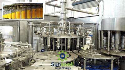 China Tomato Bottled Juice Beverage water treatment line Liquid Packaging Machine for sale