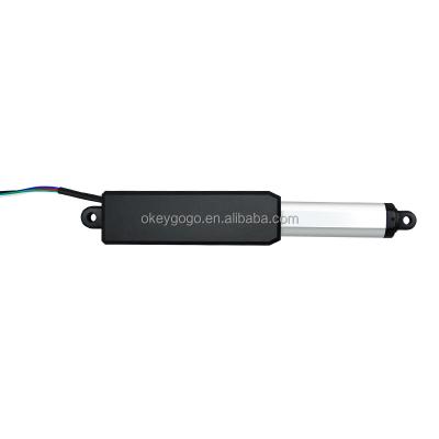 China IP54 Mini High Speed DC Motor 6 Vdc Micro Electric Ip54 Waterproof Actuator With CE ROHS Certificate for sale