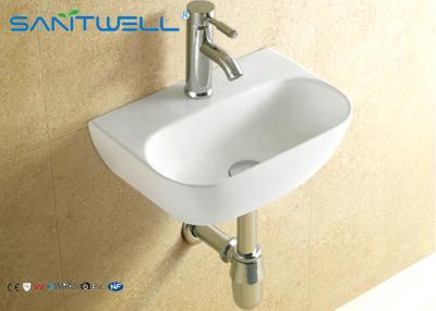 China Counter top Wall Hung Basin , Compact Basin 420*290*130 mm size for sale
