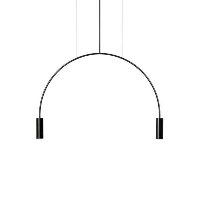 Китай Aluminum heads modern art deco black pendant light продается