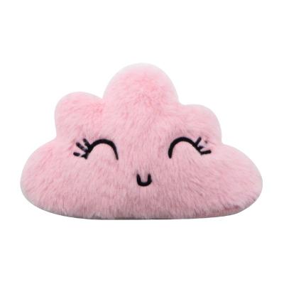 China Plush Pink Cloud Moist Heat Pack for sale