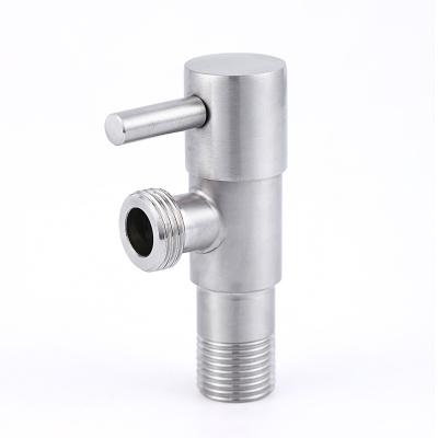 China 304 Brushed AYDIN Brushed Surface SUS304 Stainless Steel Shower 2 Way Outside Angle Valve for sale