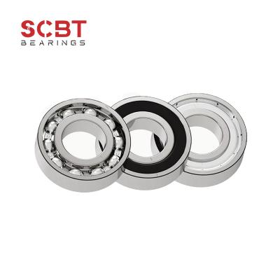 China Motorcycle Bearings And Electric Fan 6302 2RS 6302 ZZ 6302 2RSN DDUCM Chrome Steel Deep Groove Ball Bearings for sale