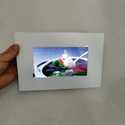 China Solar Powered Acrylic Digital Photo Frame 7inch HD display Eco-Friendly Auto Rotation for sale