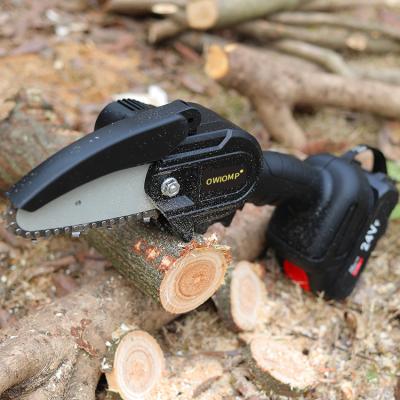 China Fast Cut 21V Cordless Extendable Lithium Reach Long Pole Electric Chainsaw for sale