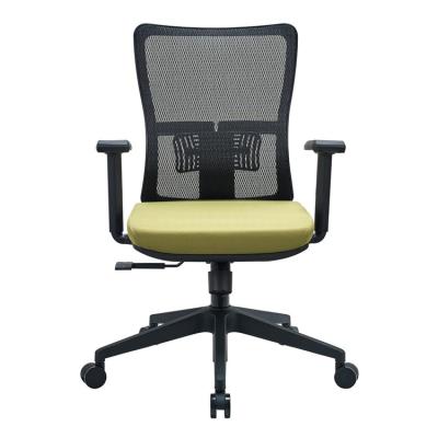 China (Size) Mesh Home Office Chair Swivel Headrest Lumbar Office Chair Adjustable Lifting Ergonomic Chair for sale