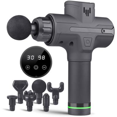 China Hot Selling Deep Tissue Percussion Massage Gun 30Speed Amazon Products Home Fitness Equipment Amazon Products 30 Speed Massage Gun For Body Muscle Massage for sale