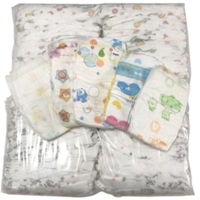 China Printed Disposable Baby Diaper Pants Anti Baby Diaper Soft Single Top Sleeve Style Warm Cloth Anti Baby Diaper Pants for sale