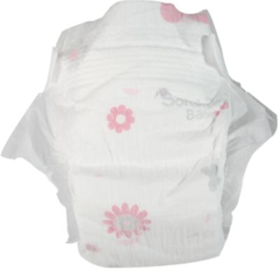 China Printed Magic Baby Diapers Anti SAP Pulp Feature Big Tape Feature Weight Container Pounds Material Breathable Type for sale
