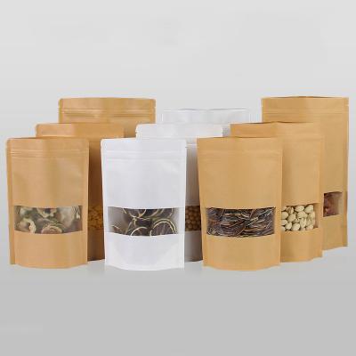 Chine Soudure à chaud de la serrure de tirette de poches de nourriture de papier de BOPP Brown emballage avec la valve à vendre