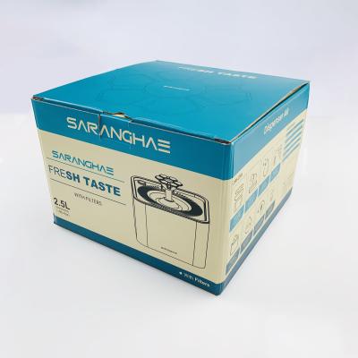 China Custom Logo Haushaltswaren Automatisches Futter für Haustiere Verpackung Versandbox zu verkaufen