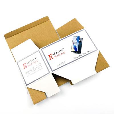 China Impresión personalizada Cajas de papel corrugado plegable de envío Caja de correo para productos de electrónica de consumo en venta