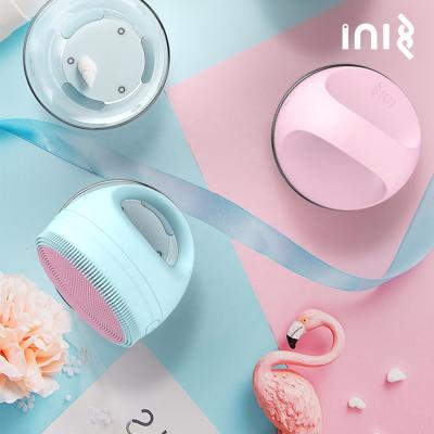 China Pore Shrinking Multifunctional Pore Cleansing Led Silicone Sonic Face Instrument Brush Wash Cleansing Device for sale