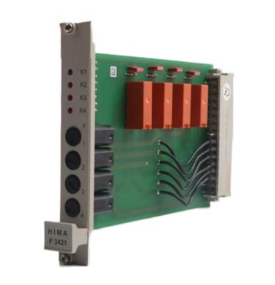 China F3412 HIMA Fail Safe Relay 4-channel Amplifier PLC Board for sale