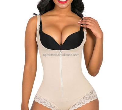 China QUICK DRY Shapewear For Women Tummy Control Fajas Colombianas Waist Trainer Breasted Crotch Jumpsuit Women Shapewear for sale