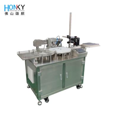 China Máquina que capsula de escritorio de Vial Automatic Bottle Filling And para el cosmético en venta