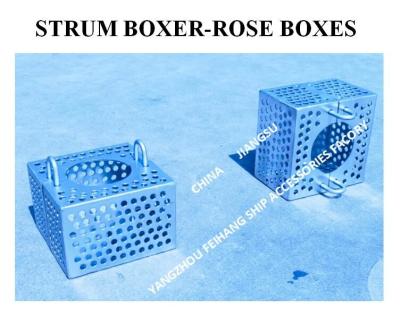 China Filterbox Marine Rose Boxes für Bilge Line FH-250A JIS F7206 Kohlenstoffstahl Hot Dip Galvanized zu verkaufen