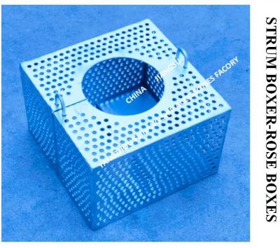 China Galvanisierter Stahlfilter Rosenkiste für die Billage-Leitung FH-100A JIS F7206 Mesh-10mm zu verkaufen