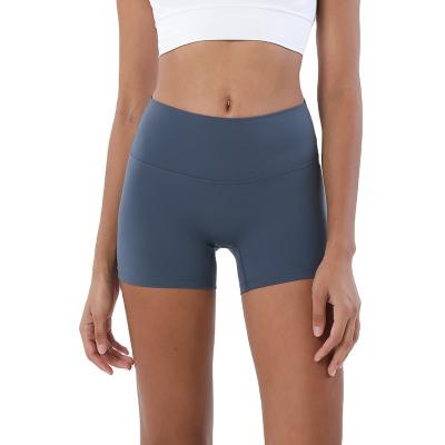 China QUICK DRY Customized wholesale fitness women exercise sports buttock lifting yoga shorts cycling sports shorts Fitness shorts for women for sale