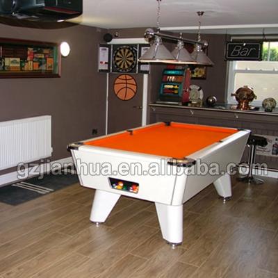 China Enclosed manual coin operator mode design and durable pool table with coin operated for sale