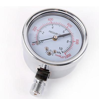 China -25â ~55â Various Types Customized Dial Micro Mini Small Pressure Gauge for sale