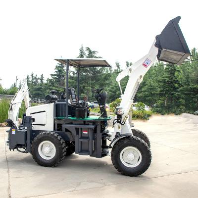 China Elevates Backhoe Loader Earthmoving Diesel Machinery Excavator 4x4 Telescopic Loader for sale