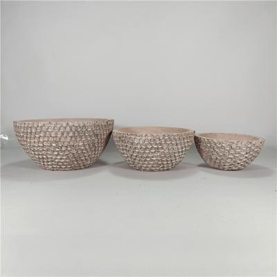 China Modern China Made Flower Cement Planter Garden Pot Indoor Outdoor Pot Cement Pot for sale