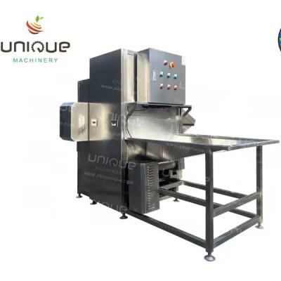 China Máquina automática de remoção de pele de cebola de aço inoxidável 304 para descascar cebola rapidamente à venda