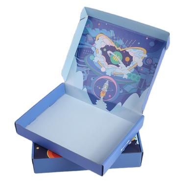China Professional Design Corrugated Express Shipping Cardboard Box Recyclable Can Be Customized Corrugated Shipping Gift Box for sale