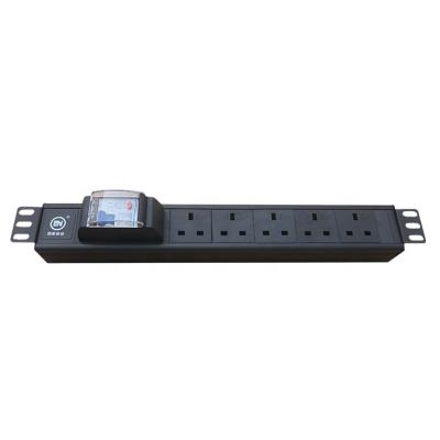 China Strong Leakage Protection Guard 220V R-U Type PDU Power Distribution Unit With Intelligent Leakage Protection Circuit Breaker for sale