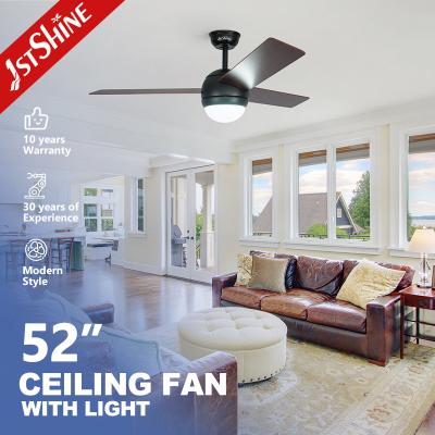 Cina Mdf Blades Decorative Led Light Ceiling Fan con telecomando a 5 velocità in vendita
