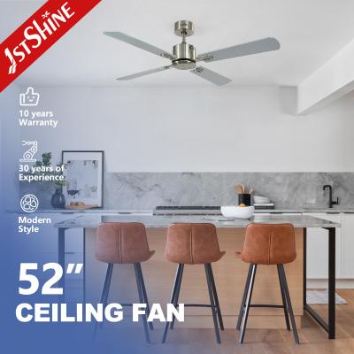 Cina Motore di rame 4 MDF Sliver Blades Ventilatori di soffitto moderni con telecomando a 6 velocità in vendita