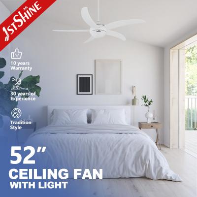 China 1stshine 52 Inch 5 MDF Blade Decorative Ceiling Fan com controle remoto e luz à venda