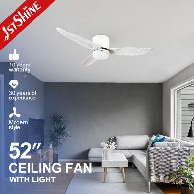 Κίνα Χαμηλή οροφή 52 ιντσών LED οροφικός ανεμιστήρας με ομαλή λειτουργία και σχεδιασμό φλυτζάνου προς πώληση
