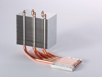 Κίνα Αργίλιο Heatsink Heatpipe ΚΜΕ με το χαλκό για τη θερμοηλεκτρική ψύξη προς πώληση
