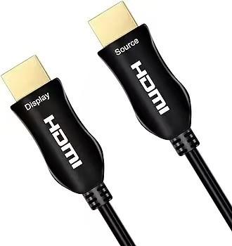 Cina Cable a fibra ottica HDMI di design snello. Compatibilità 4K/8K, perdita di segnale zero. in vendita