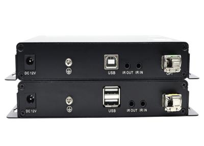 China 4K 60Hz HDMI 2.0b Optical Extender with Audio Embedding HDMI 4K Extender Over Fiber Single-circuit DC 12V/1A Power Supply for sale
