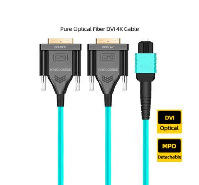Cina MPO Fiber Cable DVI Standard Signal Port Compatibile con DP 1.4 Protocollo Supporta 4K Ultra HD Video System in vendita